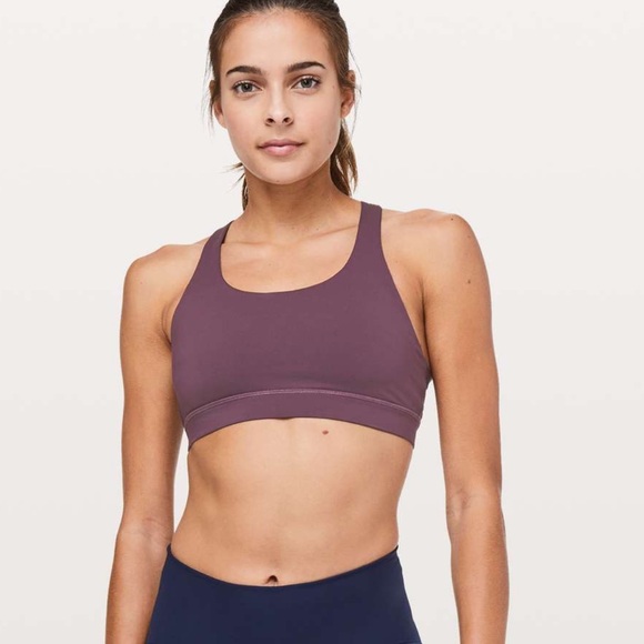 LULULEMON Time To Sweat Bra *Arctic Plum* - Picture 1 of 9